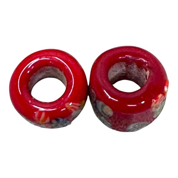 Lot Lampwork Glass Beads Artisan Crafted Gemstone Handmade Jewelry Making Set 16 - Picture 3 of 13